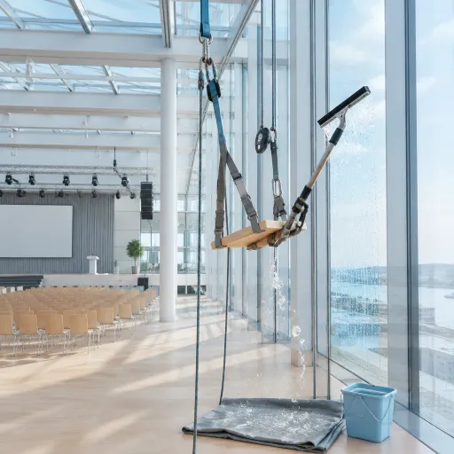 How rope access commercial cleaning reshapes MICE venue operations