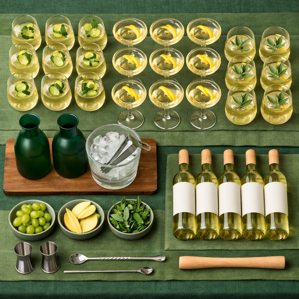 Elevating white wine cocktails for high impact MICE receptions