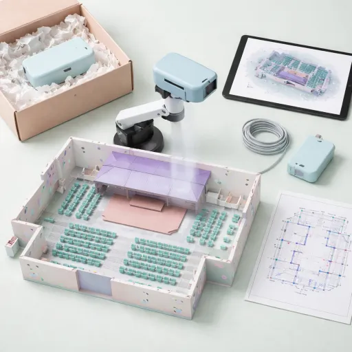 Freeman's Blue Echo arrived: what photorealistic 3D venue scans mean for your RFP win rate